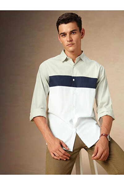 Dennis Lingo By Styli Striped Multicolor Button Down Collar Casual Shirt