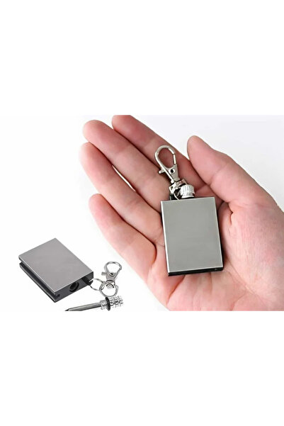 Ouptec Kibrit Bitmeyen Metal Çakmak 3 ADET