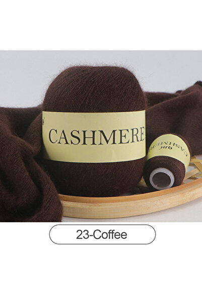 Choice13 23-coffee 3Pcs mere Wool Yarn Hand-knitted Yarn Crhet Threads Yarn B...