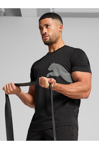 Puma Round Neck Short Sleeve T-Shirt