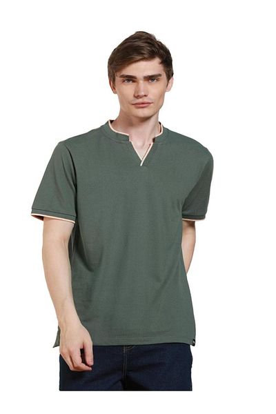 Dennis Lingo By Styli Solid Short Sleeve T-Shirt