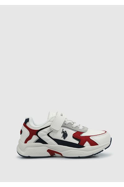 U.S. Polo Assn. Tenis alb Krenas pentru băiat
