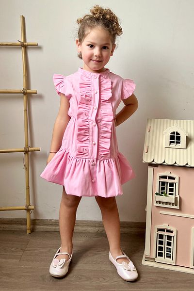 meqlife Pink Baoding Girl Dress