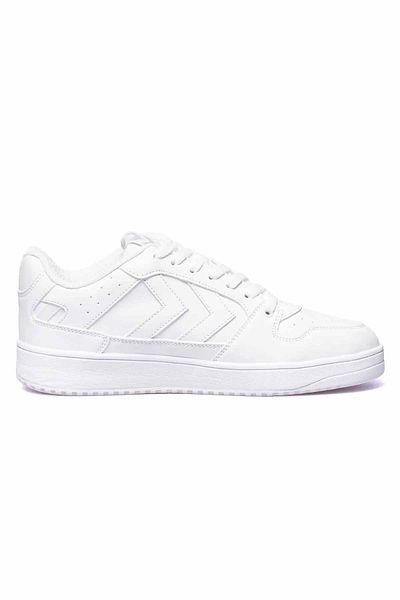hummel Unisex Λευκά καθημερινά αθλητικά παπούτσια PLY V-9