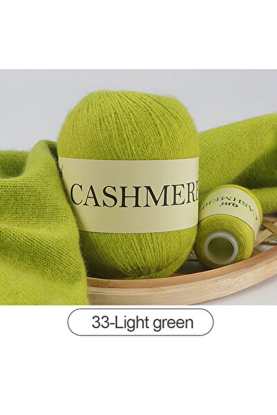 Choice5 33-light green 3Pcs mere Wool Yarn Hand-knitted Yarn Crhet Threads Ya...