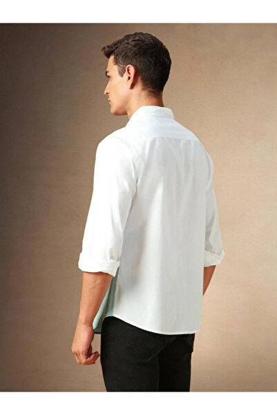 Dennis Lingo By Styli Striped Button-Down Collar Casual Shirt