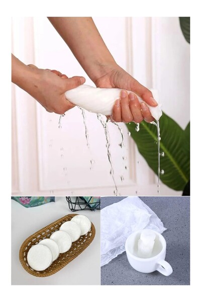 Vitastyle Suda Büyüyen Sıkıştırılmış Havlu 10 Adet