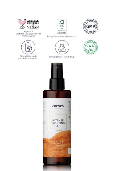 ZAROZA Bronzing Oil - Intense Bronzing Oil - 200 ml