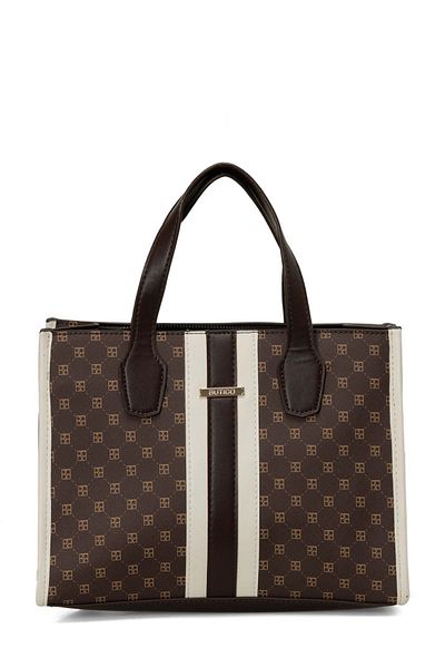 Butigo Γυναικεία τσάντα ώμου MNG SERIT DTY KL 4PR BROWN MULTI