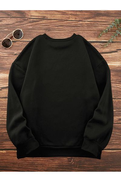 Kotty By Styli Slogan Graphic Print Round Neck Sweatshirt