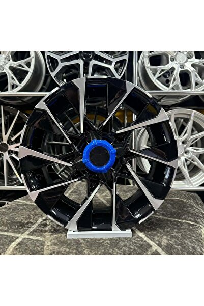 kormetal 16" (inç) 4x100 CLİO 6 uyumlu TECHNO ALPİNE Siyah Elmas Kesim Jant Modeli Renault