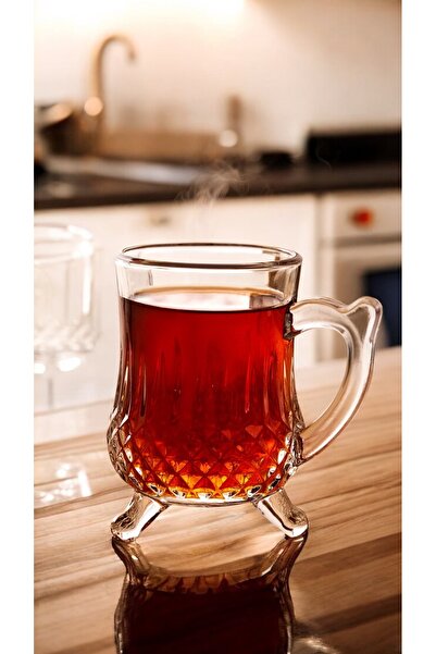 Madame Coco Allonnes 4'lü Çay Fincanı Seti Klasik