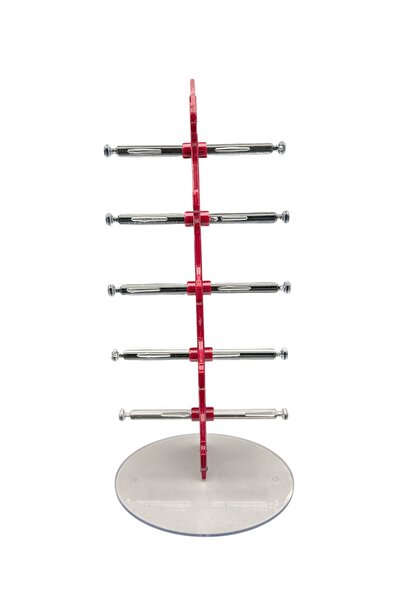 STAND MARKET 5 Capacity Fuchsia Sailing Model Glasses Stand