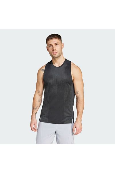 adidas Tricou negru Airchill Tank pentru bărbați Ji8198