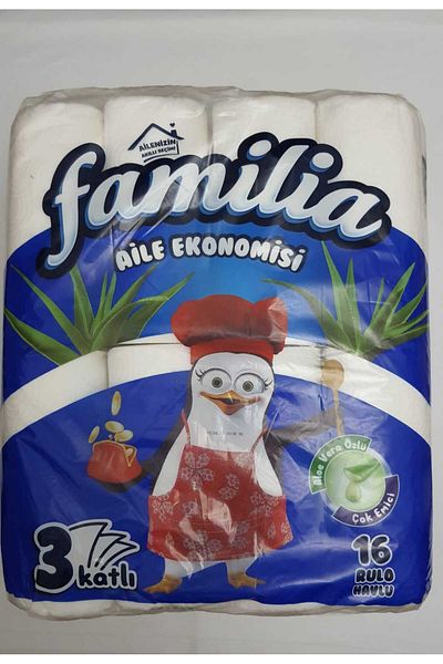 Familia Family Economy Paper Towel Aloevera Extract 3 Layer 16 Roll