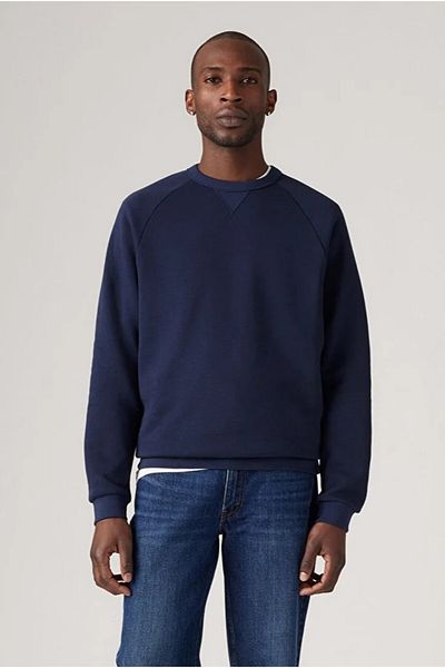 Levi's Ανδρικό φούτερ με κόκκινο γιακά 001TS-0001