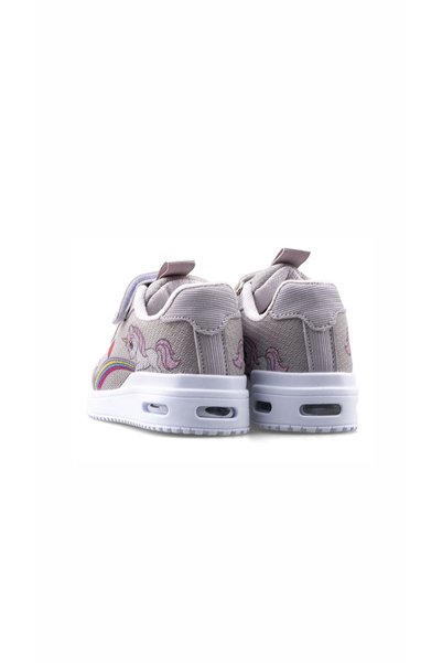 babelia Günlük Unisex Çocuk Sneaker Işıklı Cırtlı Hafif Rahat Spor Ayakkabı