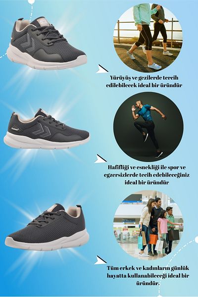 hummel Mntr Smoked Sports Shoes Sneaker