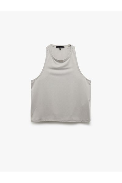 Koton Sleeveless Comfortable Fit Crew Neck Basic Athlete Tank Top
