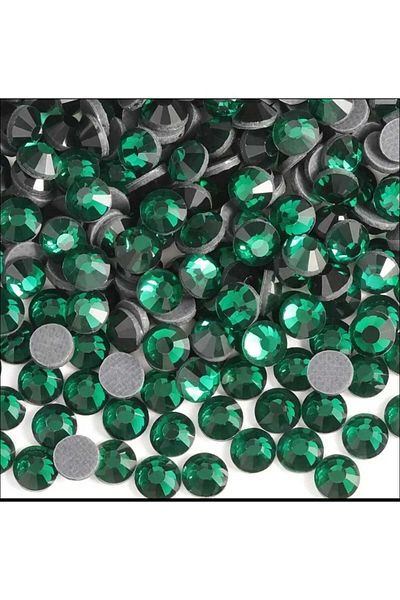 yiğit aksesuar Dmc Hotfix Iron-On Stone Ss20(5mm) Green - 50Gr (800Ad)