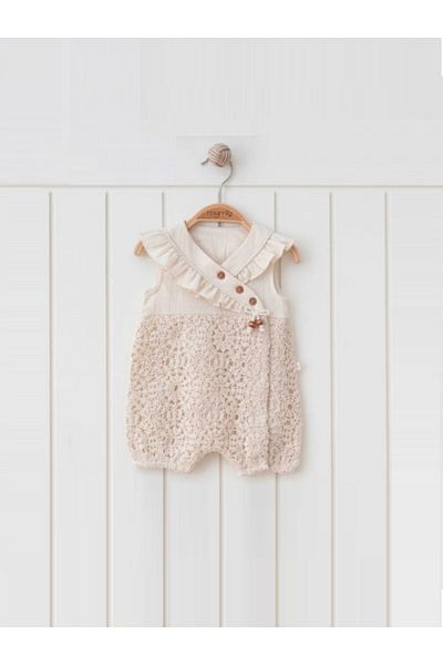 Butik Baby Buttoned Muslin Jumpsuit