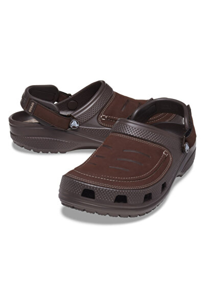 Crocs classic yukon vista ii literide™ clog - espresso/mushroom