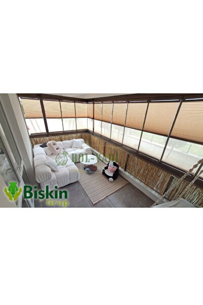 Bolvadi 75cm Yükseklik X 150cm Genişlik Bambu Kamış Hasır Çit Dekoratif Bahçe...