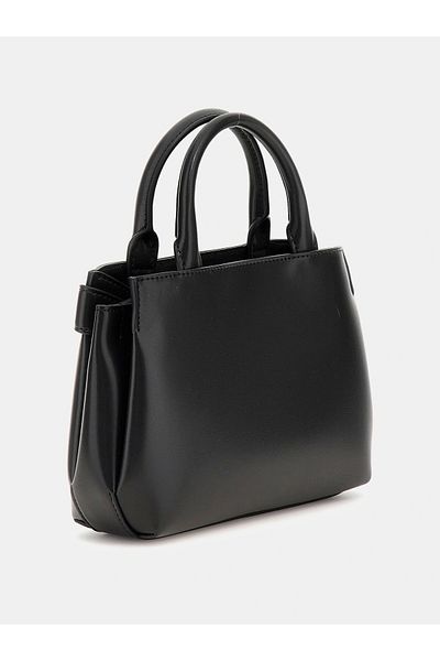 Guess Lorelei Mini Satchel Women's Black Mini Bag Hwvg9639760-Bla