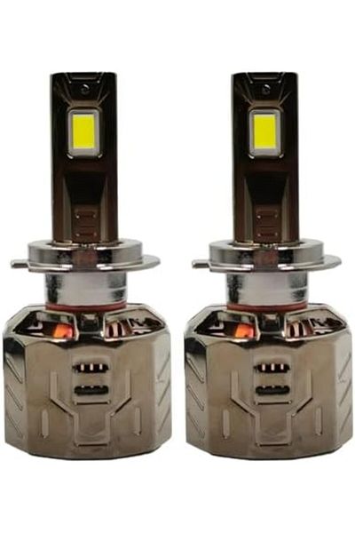 Generic مصابيح أمامية LED ٢٠٢٥، ٣٠٠٠٠ لومن، ٢٦٠ واط، ١٢ فولت Canbus ٩٠٠٥، بديل هالوجين فائق السطوع، ٦٥٠