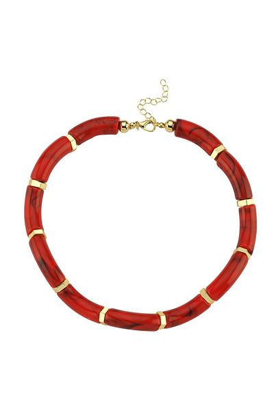 CHARMLUCKY Colorful Summer Necklace