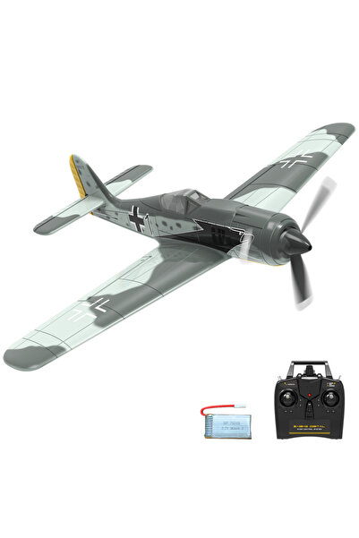 Choice طائرة FW190 من Volantex طائرة Spitfire RC جديدة EPP بجناحين 400 مم مقا...
