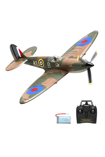 Choice طائرة Spitfire V1 Volantex الجديدة من طراز Spitfire RC EPP، بجناحين 40...