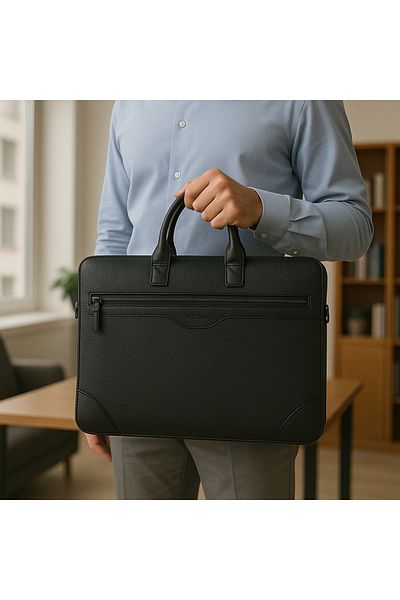 ATABEY ÇANTA Genuine Leather Briefcase