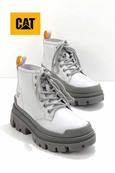 Caterpillar Grey Leather Kadın Bot & Bootie CAT0111121703
