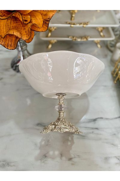 Sillage Home Luxury Porcelain Salad, Fruit, Presentation Bowl 24 cm