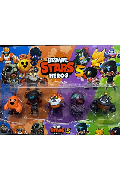 Deniz Oyuncak لعبة شخصيات براول ستارز مكونة من 5 قطع