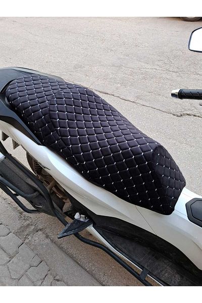 AYAZGRUP Honda Pcx Husă de protecție pentru scaun matlasată cu model Babyface țesătură importată (VARĂ-ANTIPETĂ)
