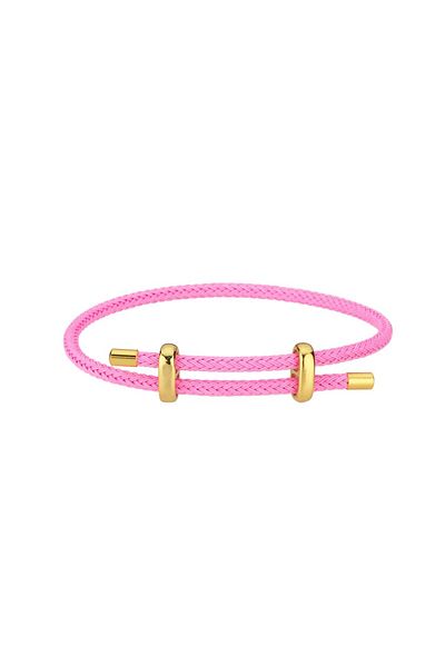 CHARMLUCKY STEEL COLORED BRACELET