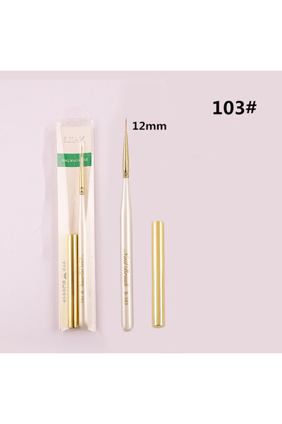 VIOLA BEAUTY Nail Art Ve French Uygulama Fırçası No:103 - 12mm