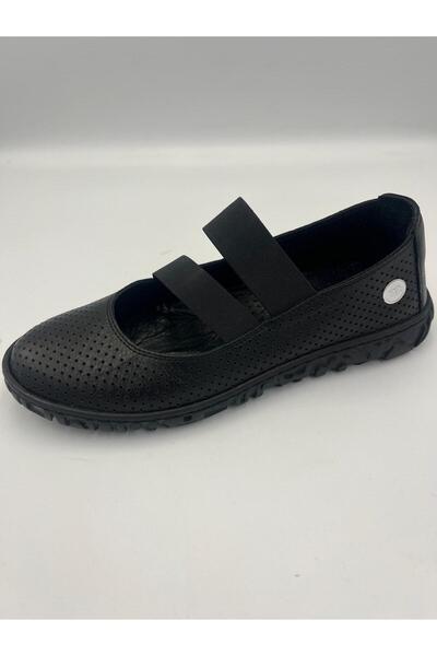 Mammamia kadın günlük ortopedik rahat deri ayakkabı