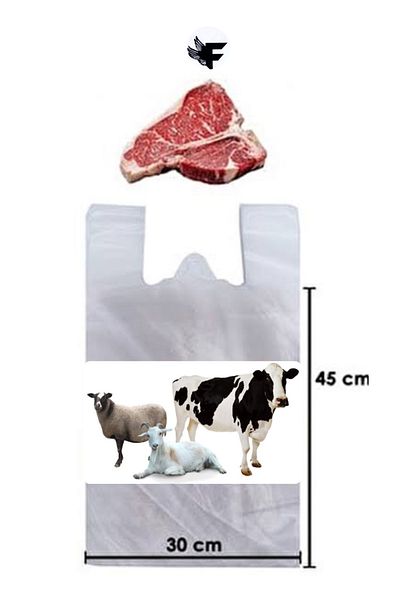 figanlar ambalaj 1st Quality 45 X 75 Cm 10 Kg ( Sacrifice Bag) Athlete Bag White Odorless Strong Sturdy 1kg 15 pieces