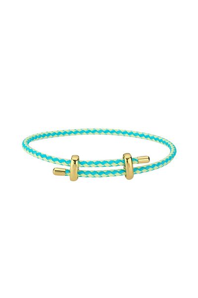 CHARMLUCKY STEEL COLORED BRACELET