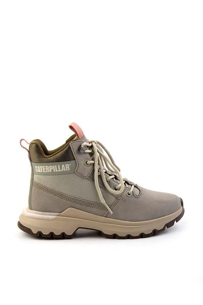 Caterpillar Colorado Sneaker Γυναικείες Μπεζ Δερμάτινες Μπότες