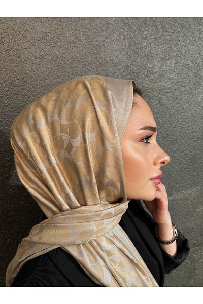 Webinay Home C Pattern Cotton Silk Shawl Scarfs New Season Seasonal Cashmere Shawl Double Sided