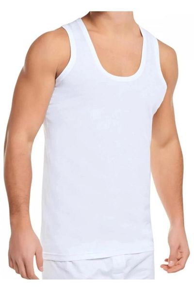 awix Most Preferred Cotton Men's White Combed Cotton Undershirt 1 Pc