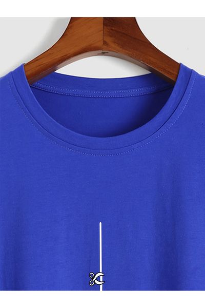 uyguntarz Μπλουζάκι με στάμπα Unisex Mini Astronaut Design