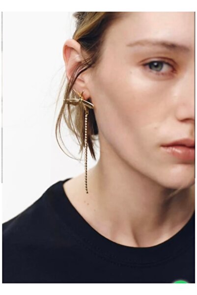 Dionme ZRA Taş detay sanllantılı Yusufcuk küpe