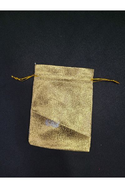 esdekor Gold Color Pouch - 11X8.5 cm - Single Piece