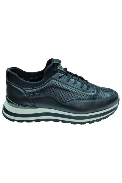 Voyager M084 Чоловічі чорні ната (40-44) шкіряні повсякденні спортивні черевики