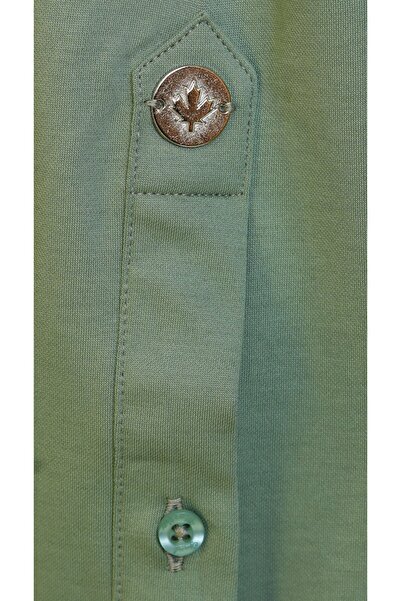 Paul Martin Canadian Paul Martin Knitted Fabric Straight Pattern Men's Shirt Pm3522R11